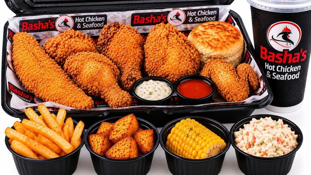1 Piece Fish 2 Piece Chicken (White) or (Dark)