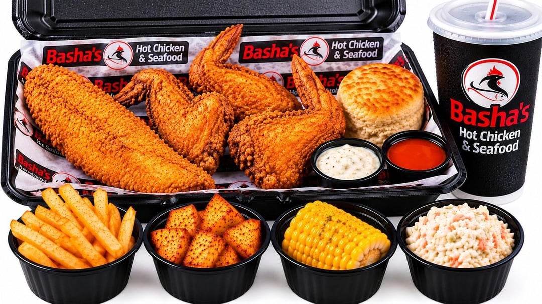 1 Piece Fish & 3 Whole Wings