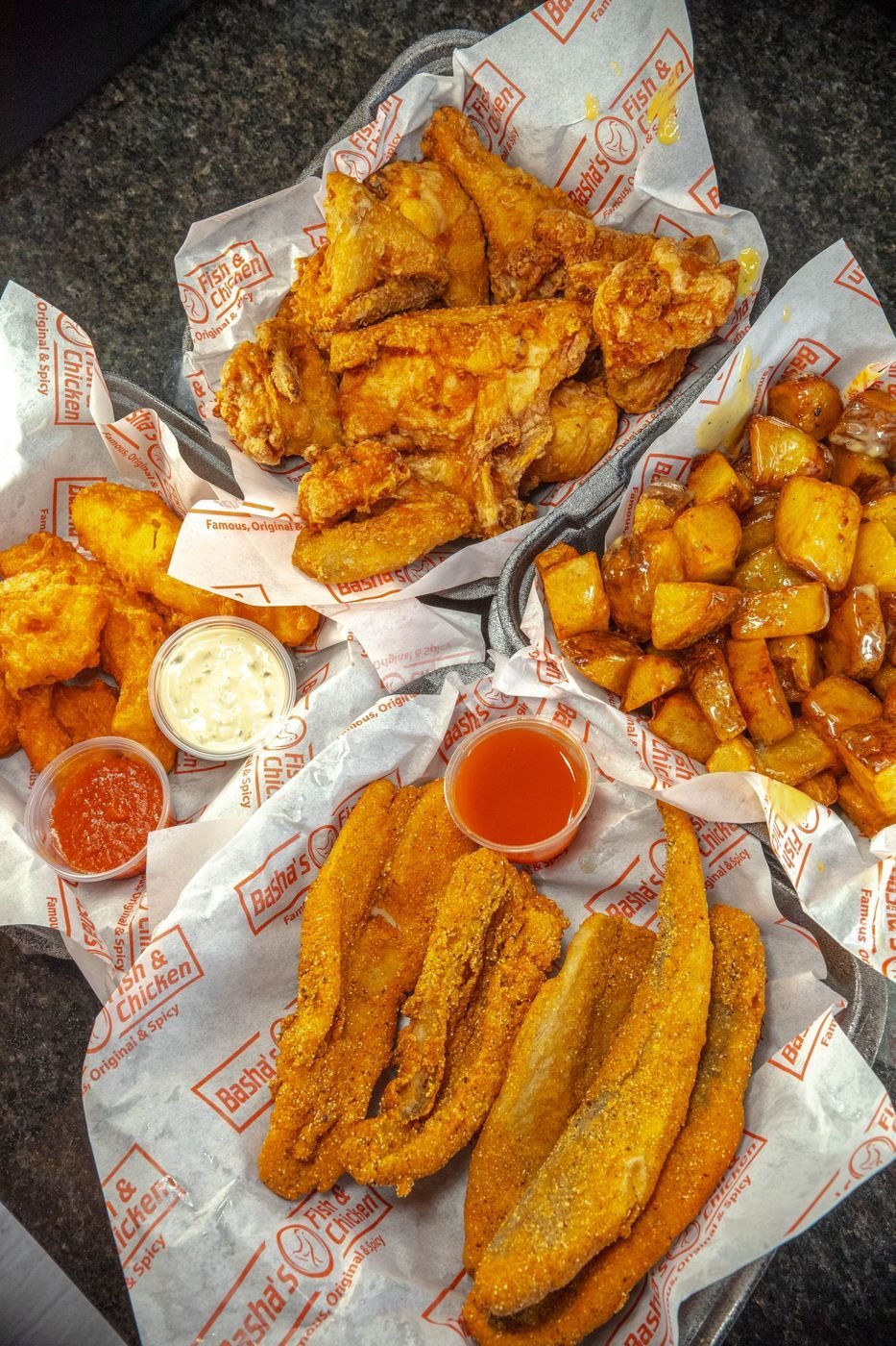 10 Piece Leg & Thigh + 8 Piece Fish